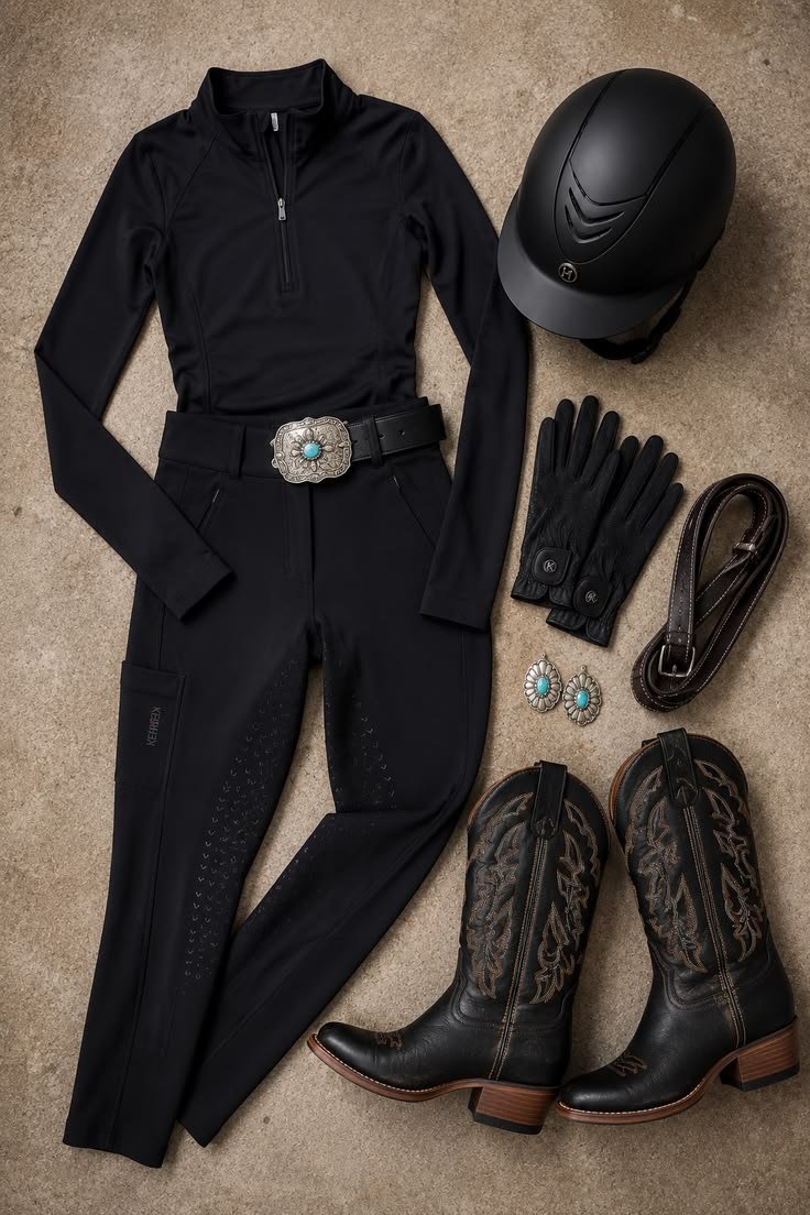 Home 47 western western horse girl outfit riding style inspiration